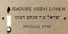 5_35_Isadore (Issy) Cohen