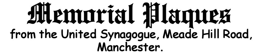 Memorial Plaques database